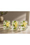 3-Piece Bubble Water - Coffee Glass - Grape Glass Soft Drink Glass Set - 350 ml