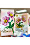 Licensed Flower Series Pink Building Blocks Set Abs Decorative Flower Building Block - 6