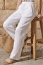 White Muslin Palazzo Pants 100% Organic Cotton - 2