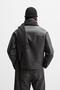 Zra model new season boxy fit four seasons viral men's leather jacket coat - 2