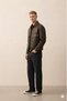 Zra model new season boxy fit four seasons viral men's leather jacket coat - 2