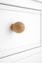 Natural - Mini Series Wooden Drawer and Cabinet Handle Set of 2 - 2