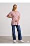 Pregnant Women's Bluz Koton Striped with Breastfeeding Feature - 2