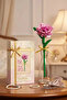 Licensed Flower Series Carnation Building Blocks Set Abs Decorative Flower Building Block - 4