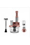8-in-1 mastermaid glass bowl food processor with 6 blades, 10 functions, and 2500w full-featured kitchen robot - 3
