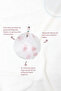 Bath Loofah - Large Pink Star Pattern - 5