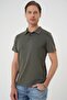 Men's Ts 886 Slim Fit Khaki Sports T-Shirt - 4