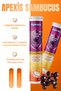 Sambucus Nigra Vitamin C 1000 Mg and Zinc Effervescent 20 Tablets Set of 4 - 3