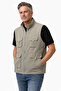 Men's Multi-Pocket Fabric Hunting Vest 2034 - 2