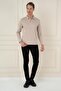 Men's Ts 893 Slim Fit Beige Sports T-Shirt - 3