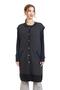 Women's Middle-Aged and Above Knitwear Knitted Buttoned Houndstooth Patterned Mother Long Vest 366 - 2