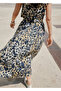 Animal Patterned Cotton Skirt - 4