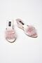 Women's Pink Bridal Slippers Dowry Slippers 170p