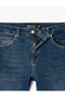 Straight Fit Cotton Jean Trousers with Pockets - Mark Jean - 8