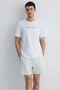 M0612647 Black Printed T-Shirt Men's T-Shirt White - 2