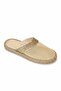Vollex Closed Front Stoned Tulle Material Women's Stylish Flat Sole Slippers - 3