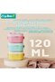 4 PCS Baby Food Containers, Reusable Infant Food Storage Jars, Small Snack Container with Lids for I - 4