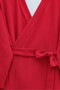 Double Tie Front Long Cap - Red - 6