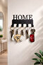 Black Metal Keyring Heartless Home Hanger | |   Modern Wall Decor with Hangers Wall Hanger | |   Key Hanger Wall Key Holder Rack Key Organizer Entrance Hall Decoration Doorway Organizer