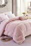 Single Luxury Welsoft Quilt Double Sided 155X215 Powder Liner Cover with Gift