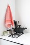 10-Piece Petite Checkered Drying Cloth Kitchen Dish Drying Cloth Serving Napkin Feeding Cover - 2