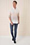 Men's g 1572 Slim Fit Beige Classic Shirt - 2