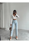 Massimo Mom Fit Jeans - Ice Blue