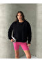 Plain Basic Sweatshirt - Black