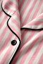 Striped Pink Shirt Long Sleeve Pajama Set - 4