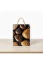 Pharmacy/Gift & Shopping Cardboard Bag Bellows Pebbles (14X20X8 cm) - 10 Pieces - 6
