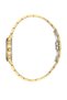 Fl.1.10476-2 Stoned Design Steel Case Steel Band Gold Color Women's Wristwatch - 2
