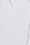 Men's White 100% Cotton Crew Neck 2-Pack Short Sleeve T-Shirt Undershirt D1160 - 5