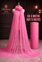 Crystal Tulle Pink 5 Meters Decoration Tulle