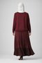 Women's Middle-Aged Mother Skirt Blouse Set 4121 - 6