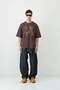 Washable Printed Oversize T-Shirt Brown - 2