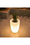 مركن زرع مودرن مع إضاءة LED مقاس صغير 30 في 40 سم