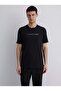 M0612647 Black Printed T-Shirt Men's T-Shirt Black - 5