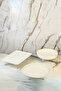 3-Piece Porcelain Luxury Plate and Bowl Set & Salad Dish Appetizer Serving Set - 2