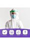 بدلة واقية للاستخدام مرة واحدة من قماش SMS بوزن 60 جرام/متر مربع مع غطاء للرأس وأحذية - حماية كاملة للجسم، لون أبيض - 6