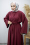 Double Tie Clip Dress Tsd260185 Fuchsia - 2