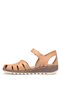 Elit 26Yrhm204K Women's Genuine Leather Orthopedic Flat Sandals Brown - 4