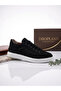 Dropland 1544 Black Genuine Leather Lightweight Comfortable Orthopedic Casual Men's Shoes - 3