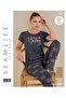 Seamlife Viscose Short Sleeve Pajama Set