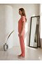 Women's Zero Collar Polyviscon Short Sleeve Pajama Set - 4