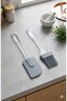 Transparent Handle Heat Resistant Silicone Spatula and Brush Set - 2