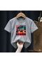 Summer 2026 New Season Printed 100% Children's Unisex T-Shirt 5 6 -7 8-9 10 -11 12 Years Old