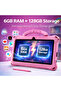 P603 Kids Tablet 7" HD, 6GB+128GB, Android 13, Dual Cam, 3000mAh, WiFi, Case Kit Extras - 4