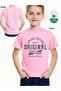 Original Printed 100% Cotton Premium T-Shirt with Crew Neck for Kids - 2