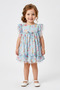 Baby Girl Girl Child Birthday Party Wedding Dress Balloon Collar Winged Tulle Tutu Tutu Lined - 4