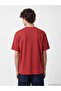 Original Oval Collar Printed Unisex Sports T-Shirt - 5